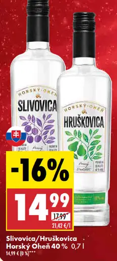 Slivovica Horský Oheň