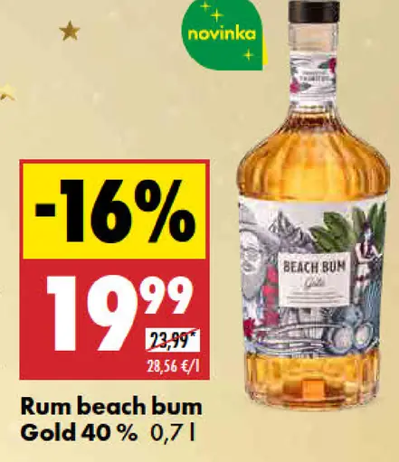Beach Bum Gold rum