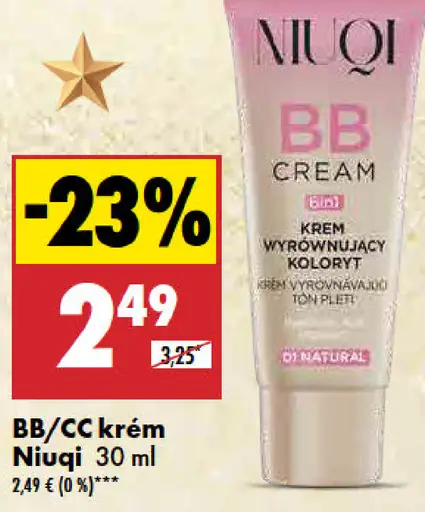 BB/CC krém Niuqi