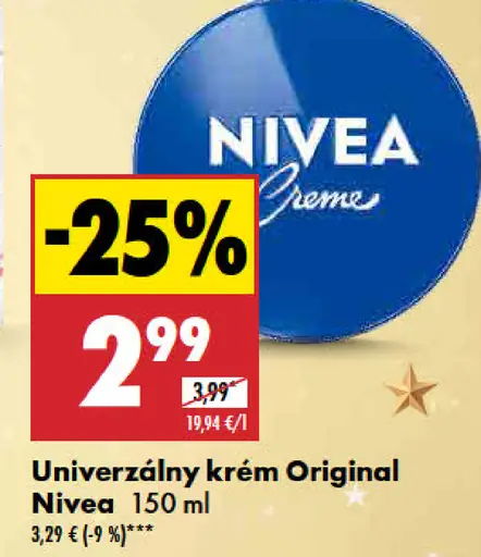 Nivea univerzálny krém Original