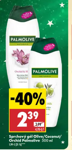 Sprchový gél Olive Coconut Orchid Palmolive