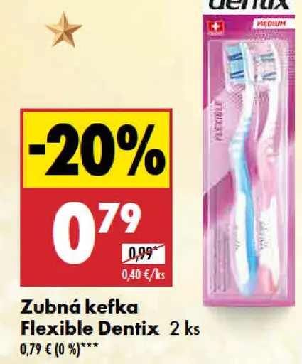 Dentix Zubná kefka Flexible