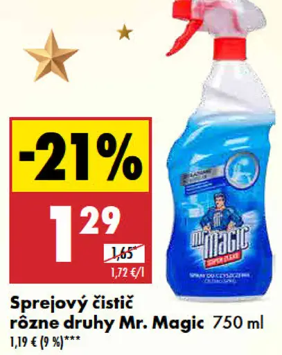 Mr. Magic sprejový čistič