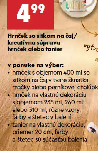 Hrneček so sitkom na čaj