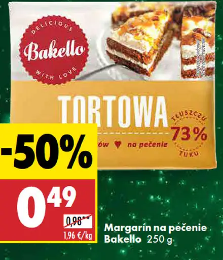 Bakello Margarín na pečenie