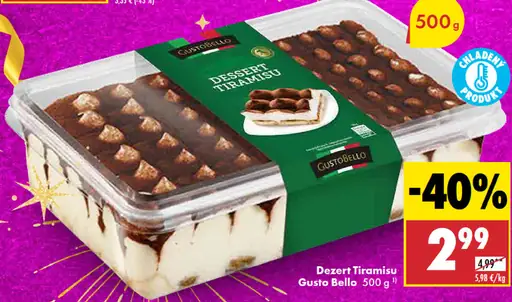 Gusto Bello Dessert Tiramisu