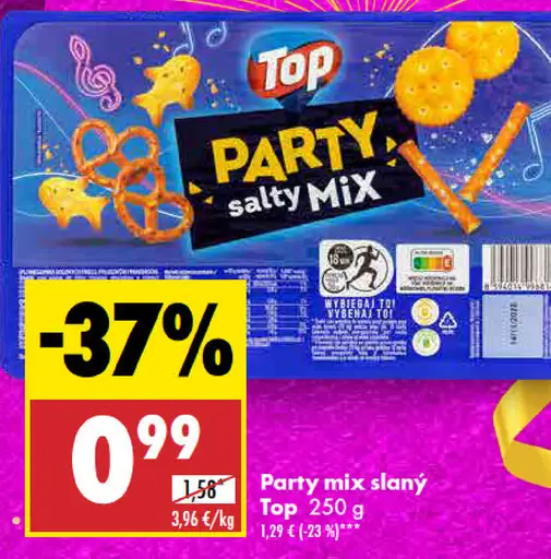 Party mix slaný