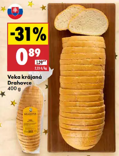 Drahovec Veka krájaná
