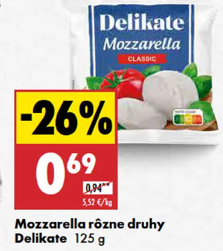 Delikate Mozzarella