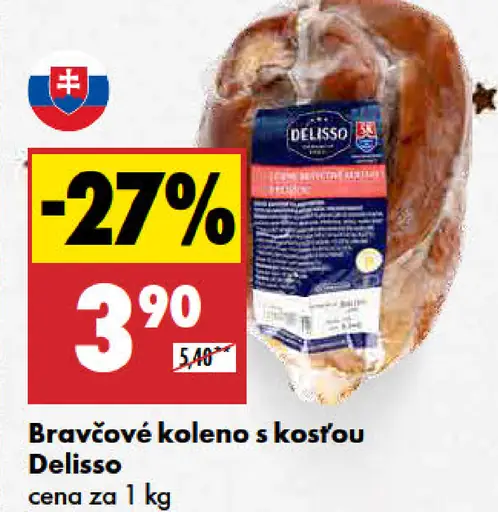 Delisso Bravčové koleno s kosťou
