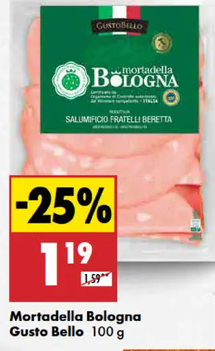 Gusto Bello Mortadella Bologna