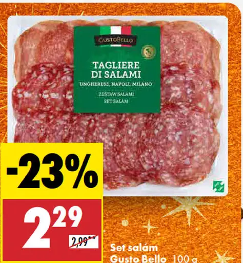Gusto Bello Set salám