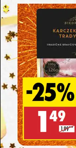 Biedronka Premium Údený bôčik/krkovička