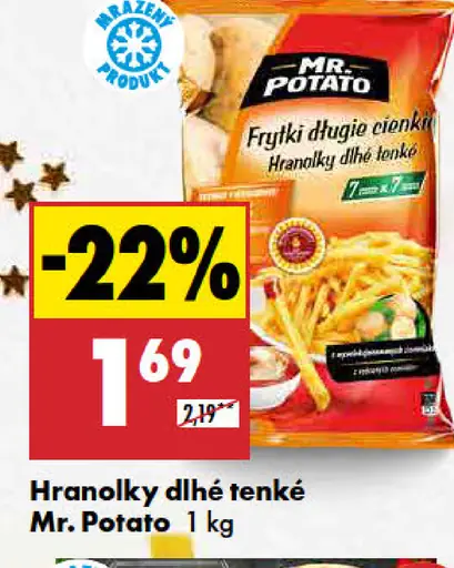 Hranolky dlhé tenké