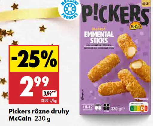 Pickers Emmental sticks