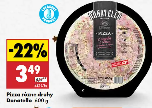 Donatello Základ na pizzu
