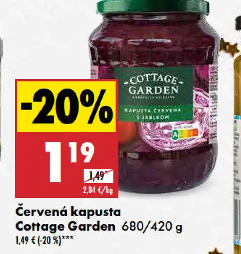 Cottage Garden Červená kapusta