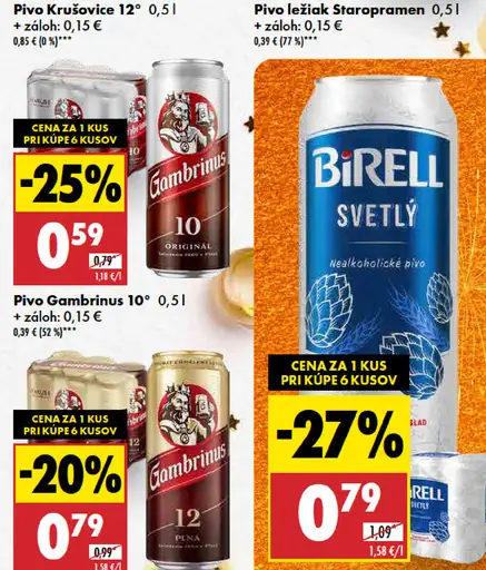 Staropramen plechovka