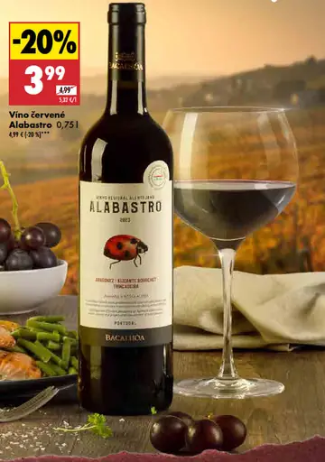 Alabastro Vino červené