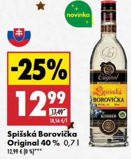 Spišská Borovička Original