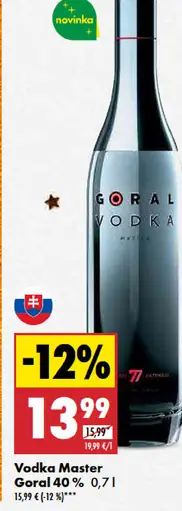 Goral vodka Master