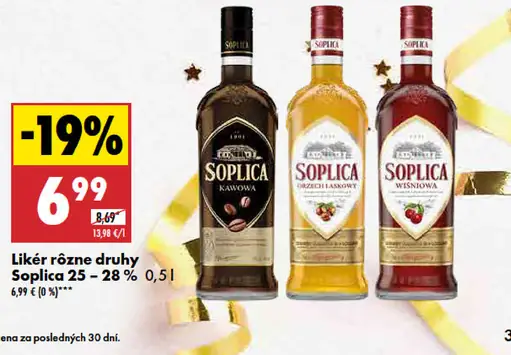 Soplica likér rôzne druhy