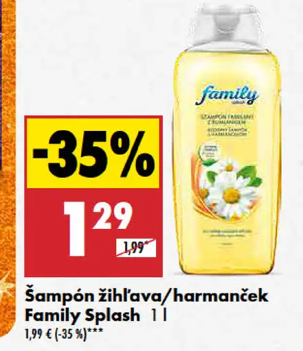 Family šampón žihľava/harmanček