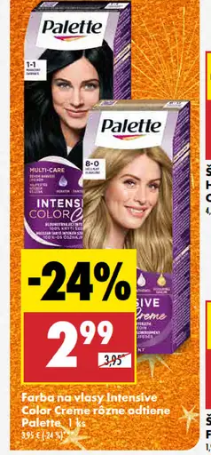 Palette Intensive Color Creme farba na vlasy trblietavý nugát 7-65