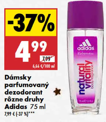 Adidas Dámsky parfumovaný dezodorant