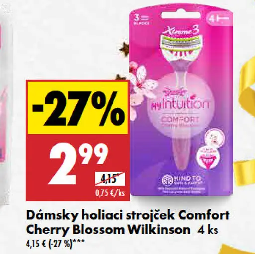 Wilkinson dámsky holiaci strojček Comfort Cherry Blossom