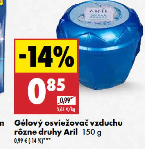 Aril Gélový osviežovač vzduchu