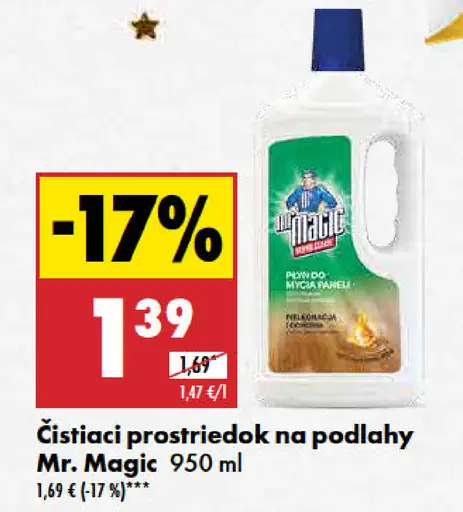 Mr. Magic Čistiaci prostriedok na podlahy