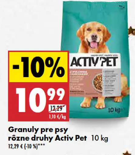 Activ Pet Granuly pre psy