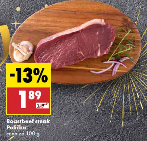 Polička Roastbeef steak
