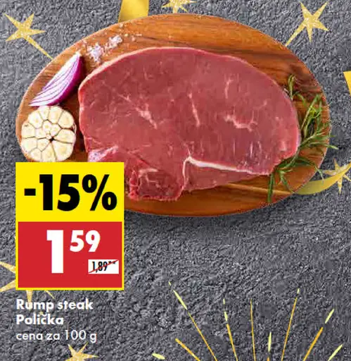 Polička Rump steak