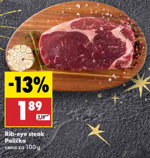 Polička Rib-eye steak