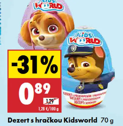 Kidsworld Dezert s hračkou