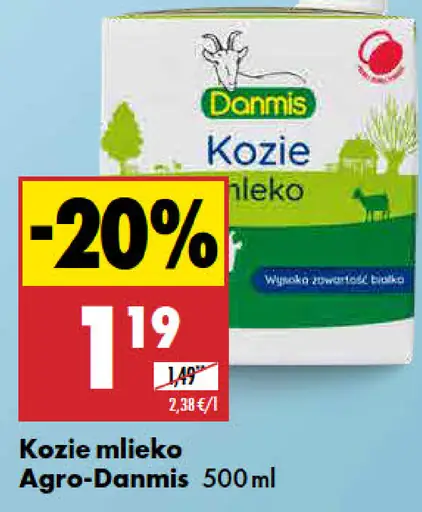 Agro-Danmis kozie mlieko