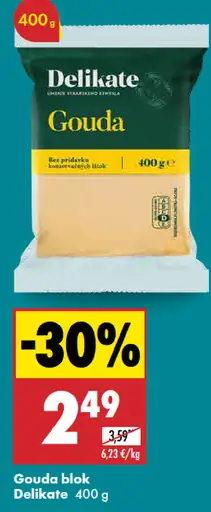 Delikate Gouda blok