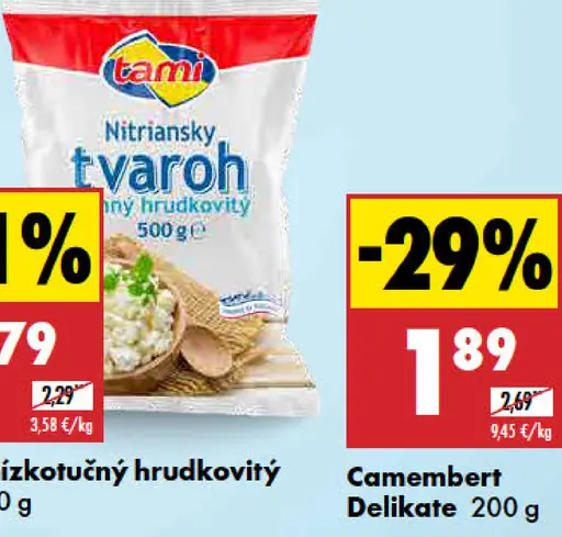 Delikate Camembert syr