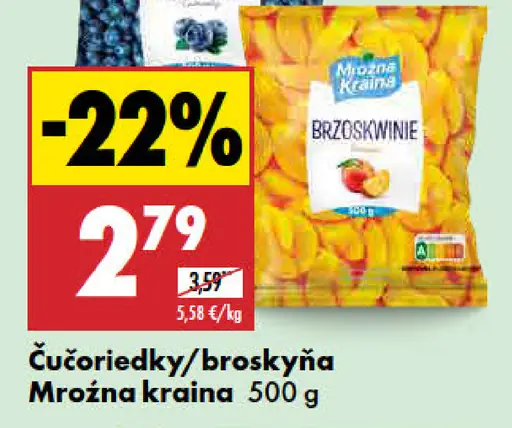 Mrožna Kraina broskyne