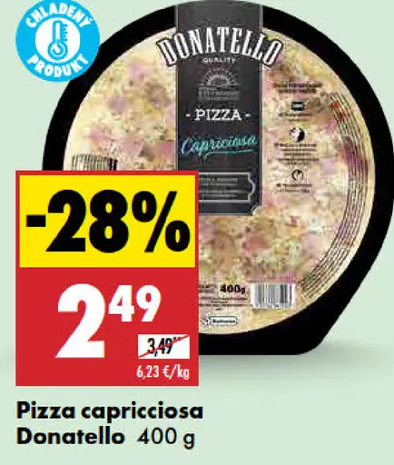 Pizza Capricciosa Donatello