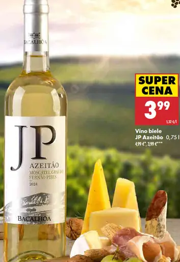 JP Azeitão víno biele