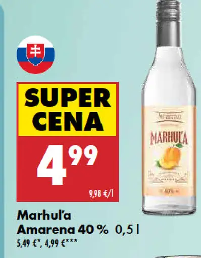 Marhuľa Amarena 40 %