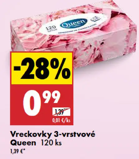 Queen Vreckovky 3-vrstvové