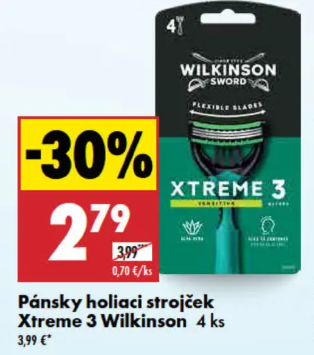 Wilkinson Pánsky holiaci strojček Xtreme 3