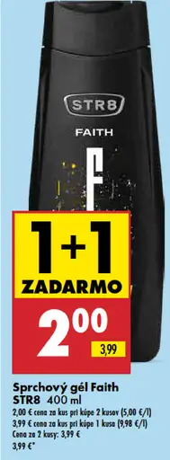 Sprchový gél Faith STR8