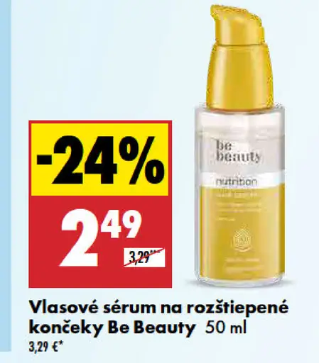 Be Beauty vlasové sérum na rozštiepené končeky
