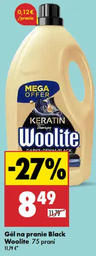 Woolite Gél na pranie Black