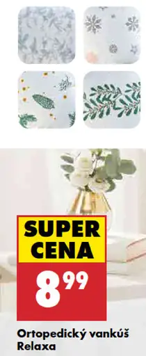 Relaxa ortopedický vankúš